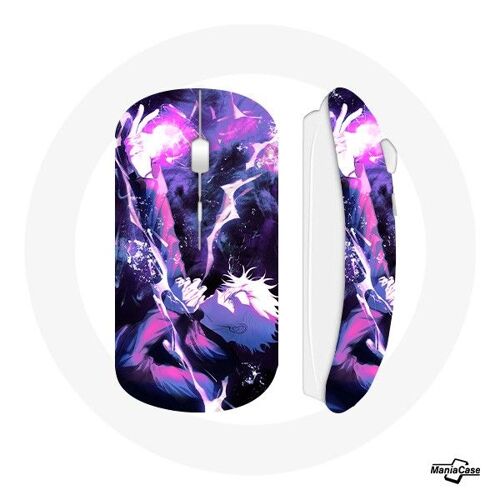 Souris Satoru Gojo Jujutsu Kaisen Sans Fil