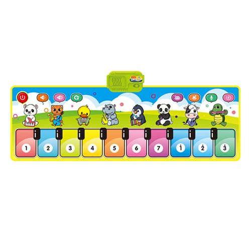 Tapis De Danse Multifonctionnel Pour Enfants, Couverture De Piano, Tapis De Jeu Pour Bébé, Tapis De Sol Rampant, Jouet Musical Éducatif Pour Enfants