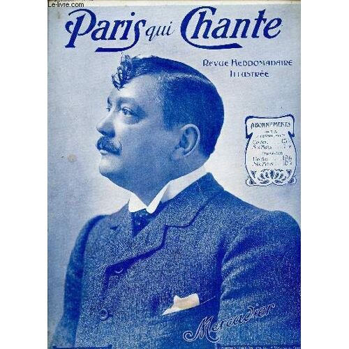 Paris Qui Chante - N°82 - Ma P'tite Crotte - Donne Tes Levres ? - Gobee Des Messieurs - Une Femme Charitable - Le Banquet Politique - J'profite Des Fetes - Les Haricots Verts