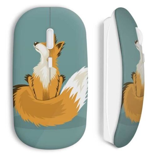 Souris Sans Fil Proud Fox Renard