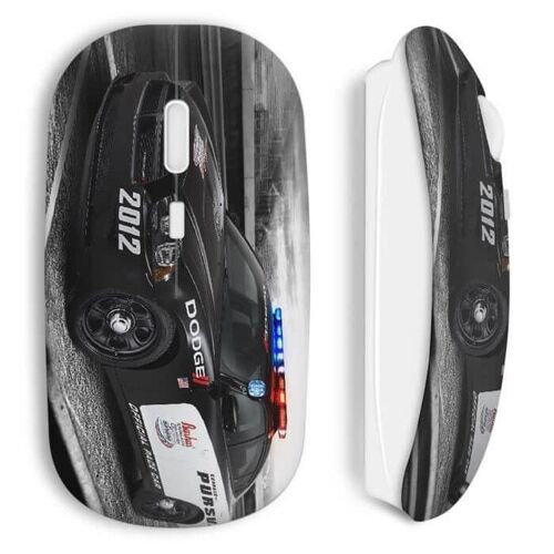Souris Sans Fil Police Dodge Voiture