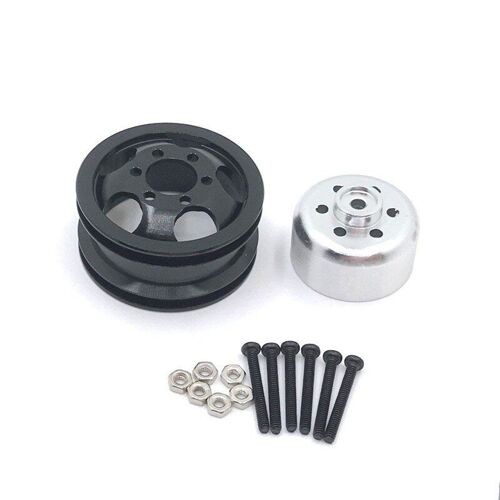 Wpl Modèle C14 C24 Mn Henglong Feiyu Jjrc Rc, Modification Générale De Voiture, Accessoires De Mise À Niveau En Métal, Moyeu De Roue Unique 1 Pièce