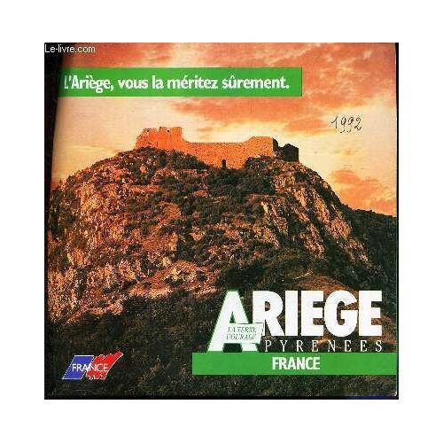 Plaquette Depliante : Ariege Pyrenees - La Terre Courage.