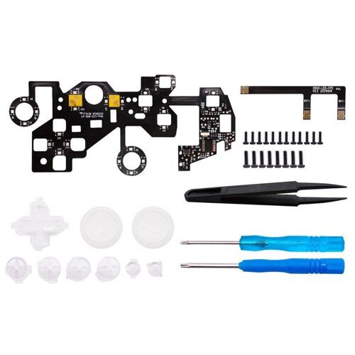 Kit De Boutons De Rechange Pour Manette Xbox One S, 8 Couleurs, Led, Lumineux, Transparent