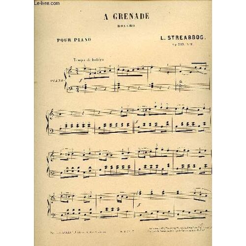 A Grenade - Bolero - Op313 N°2