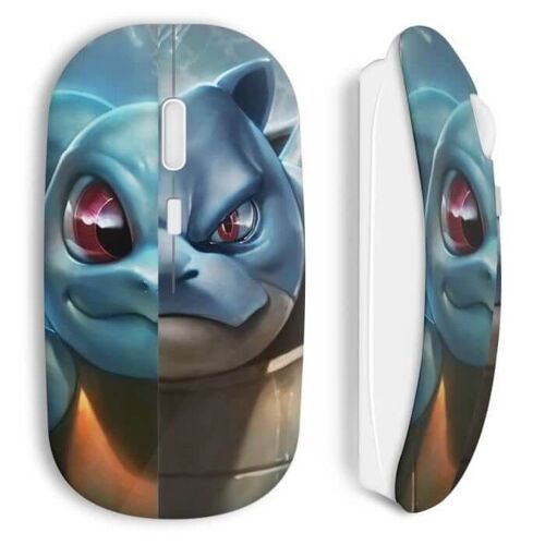 Souris Sans Fil Carapuce Tortank Pokemon Art