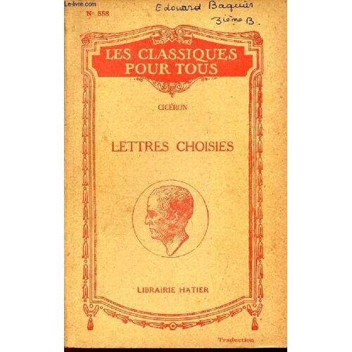 Lettres Choisies