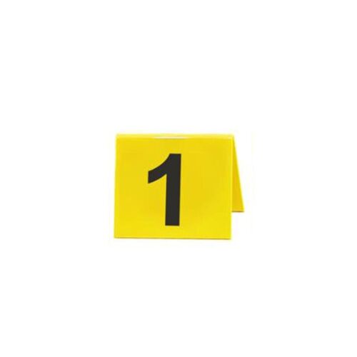 1-10 Marqueurs De Preuves Marqueurs De Scène De Crime Double Face Acrylique Indice Décorations De Fête Décorations De Détective Pour Halloween Accessoires Décoration De Scène De Crime
