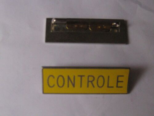 Badge Controle Émaillé Ratp