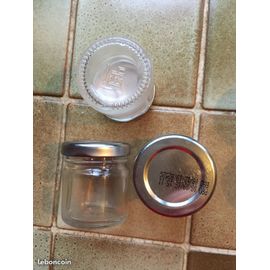 Lot De 6 Très Jolis Petits Pots Miniatures Ronds