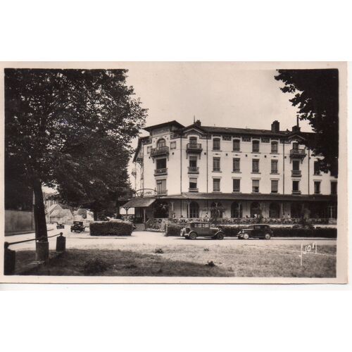 La Roche Posay - Hôtel Du Parc (86 Vienne, 1951 Avec Voitures Anciennes)