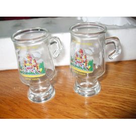 Lot De 6 Verres Liqueur À Collection