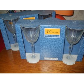 Lot De 6 Verres À Pieds Luminarc