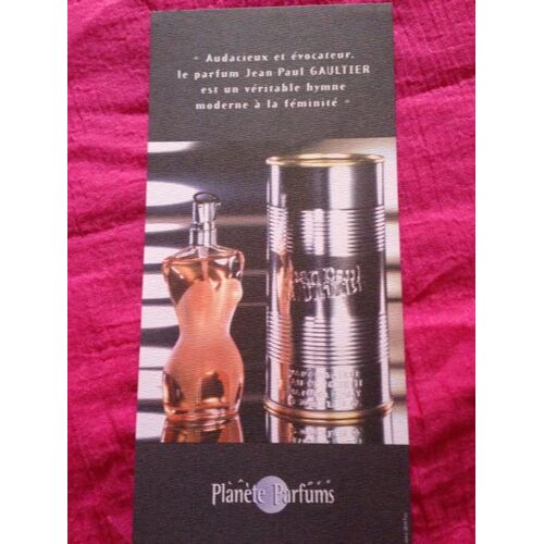 Carte  De Collection - Jean-Paul Gaultier  -  Femme
