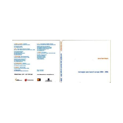 Arve Henriksen - Norwegian Jazz Launch Europe 2004 - 2006 - Cd Album 