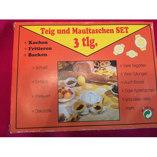 Set De 3 Moules A Chaussons"Le Coffret Gourmet"