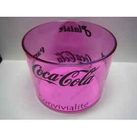 Verre Coca-Cola En Plastique - Rose