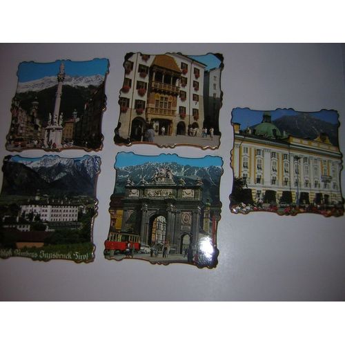 5 Sous Verre Avec Vue Du Tyrol