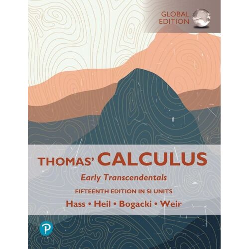 Thomas' Calculus: Early Transcendentals, Si Units