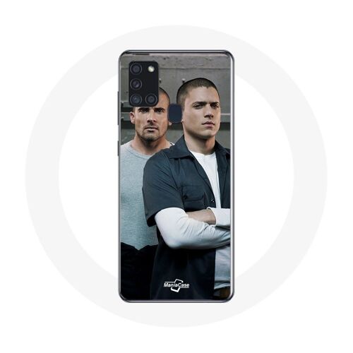 Coque Samsung Galaxy A21s Prison Break Michael Scofield Et Lincoln Burrows
