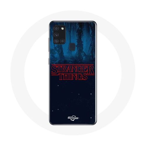 Coque Samsung Galaxy A21s Stranger Things Logo De La Saison 2