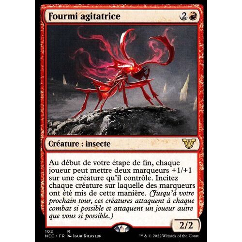 Fourmi Agitatrice - Magic - Deck Commander - Kamigawa La Dynastie Néon - R - 102