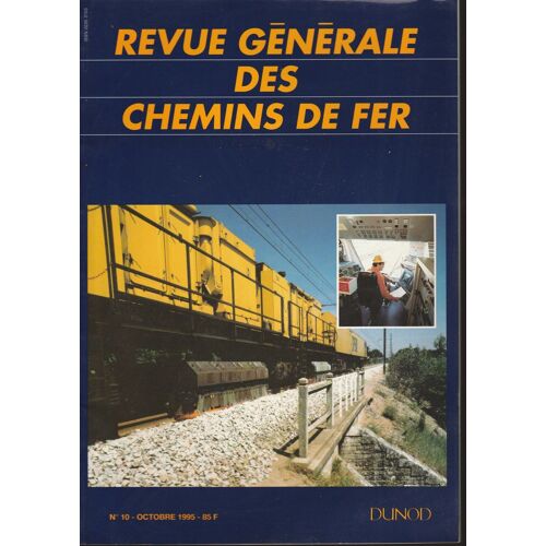 Revue Generale Des Chemins De Fer 10 10