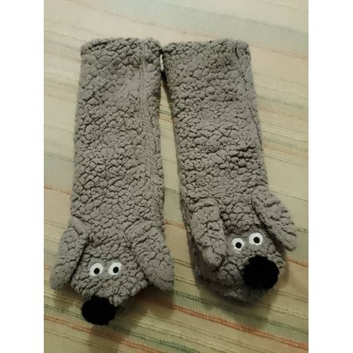 Chaussons Montants Gris 36/37 .