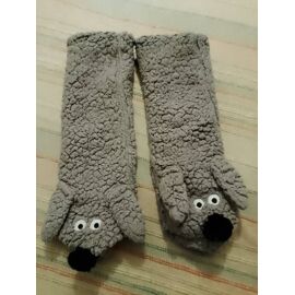 Chaussons Montants Gris 36/37 .