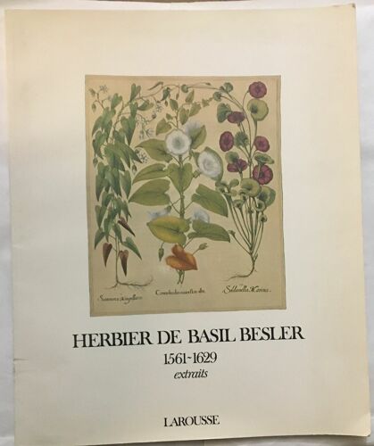 Herbier De Basil Besler 1561-1629 / Extraits (14 Planches)