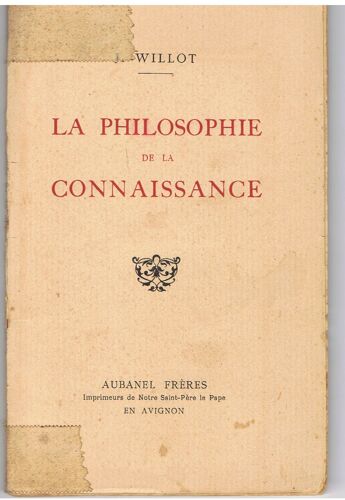 La Philosophie De La Connaissance
