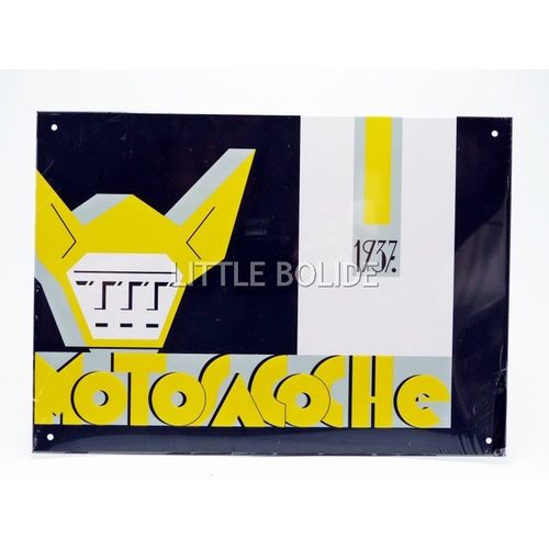 Dioramax 1/1 - Motosacoche - Plaque Metal Motosacoche-Dioramax