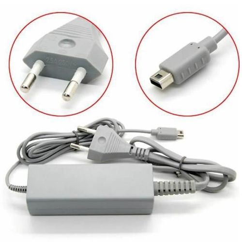 Fenghuang Eu Chargeur Adaptateur Secteur Pour Nintendo Wii U Gamepad Console 100-240v