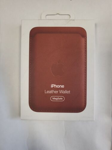 Iphone Leather Wallet Magsafe Umber