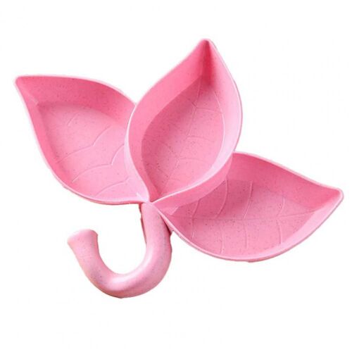 Récipient D'assaisonnement En Forme De Feuilles, Pot Chaud, Moulage Intégré, 3 Grilles, Bbq Coréen, Approvisionnement Domestique