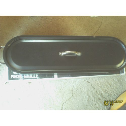 1 Poissonnière Noire  De 62 Cm De Long + 3 Pièces