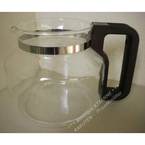 Verseuse De Cafetière - Poignée Marron - Diam Base: 10.5 Cm - H: 12.5 Cm