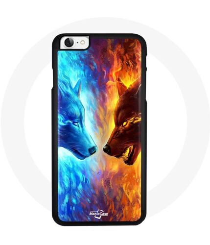 Coque Iphone Se Fire And Ice Wolf