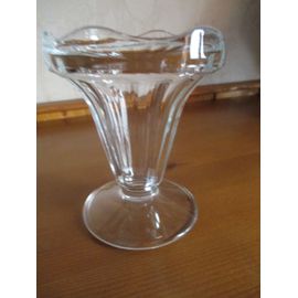 6 Coupes A Glace En Verre