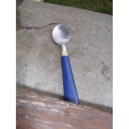 Lot De 3 Cuillères À Dessert "Stainless"