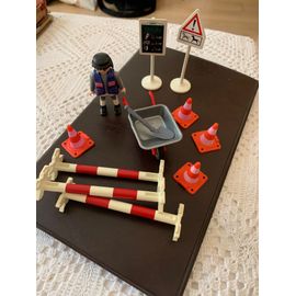Lot Playmobil Geobra Travaux 1975