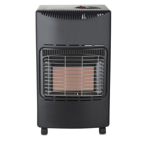 Tectro TGH 242 R - Chauffage au gaz - pose au sol - noir