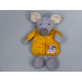 Doudou Souris Gris Jaune Sigikid