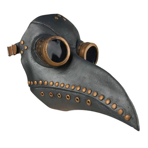 Masque Cosplay À Long Nez Pour Halloween, Accessoires De Déguisement En Latex, Masque Steampunk Pour Le Docteur Oiseau, Drôle Et Médiéval