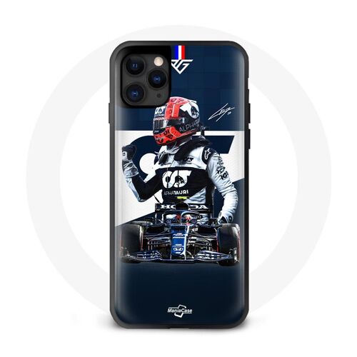Coque iphone 13 mini Formule 1 Bleu verstappen