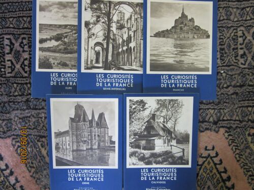 Les Curiosités Touristiques De La France : Calavados - Eure - Manche - Orne - Seine Inférieure