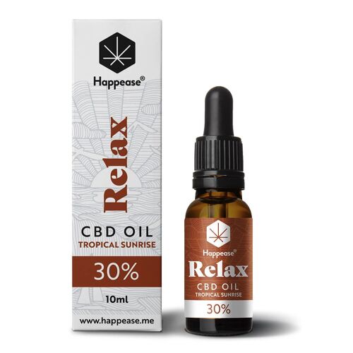 Huile Cbd Happease Relax Tropical Sunrise 30%