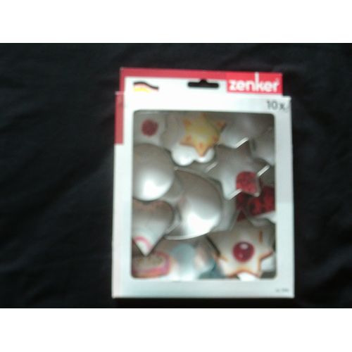Lot De 10 Emporte- Pièces Découpe Pâte