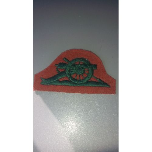 Insigne Tissu Britannique Artillerie 