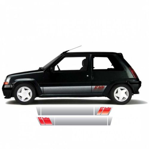 Kit Autocollants R5 Gt Turbo Phase 2 Noire